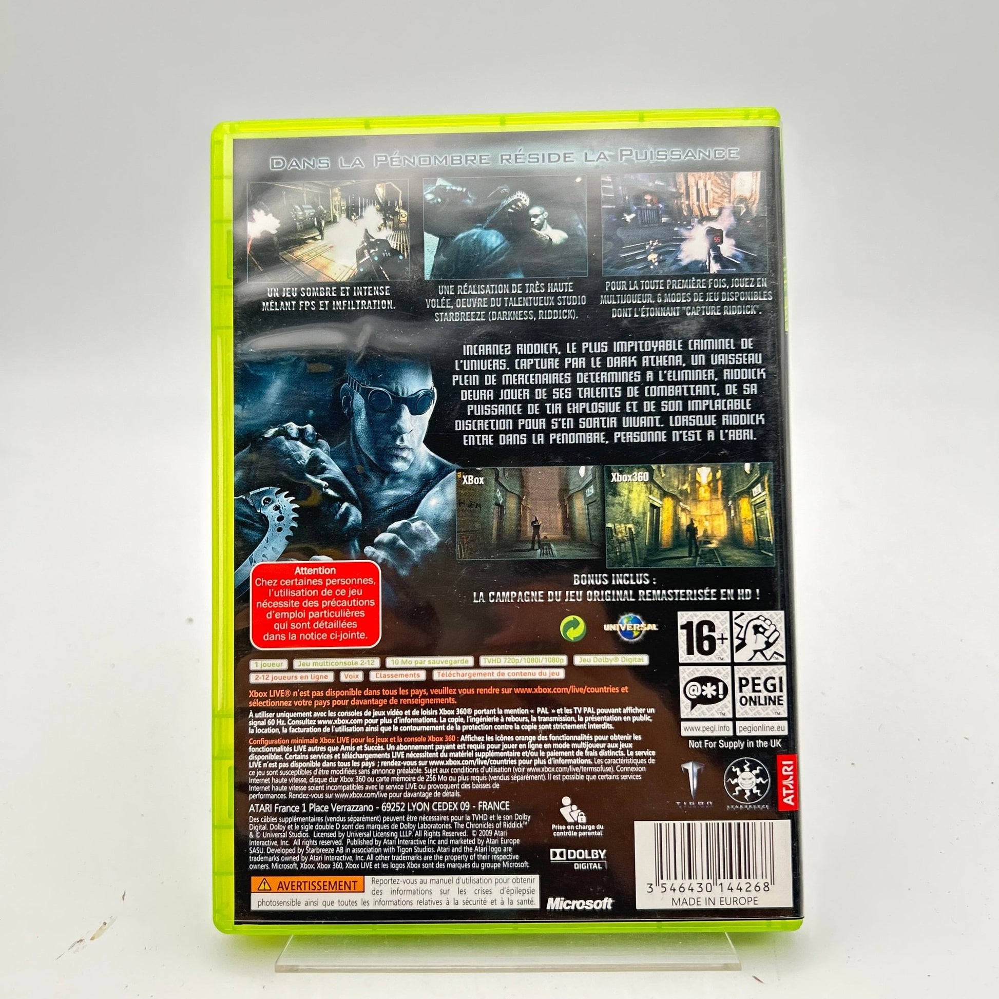 THE CHRONICLES OF RIDDICK - XBOX 360 - Strike Games