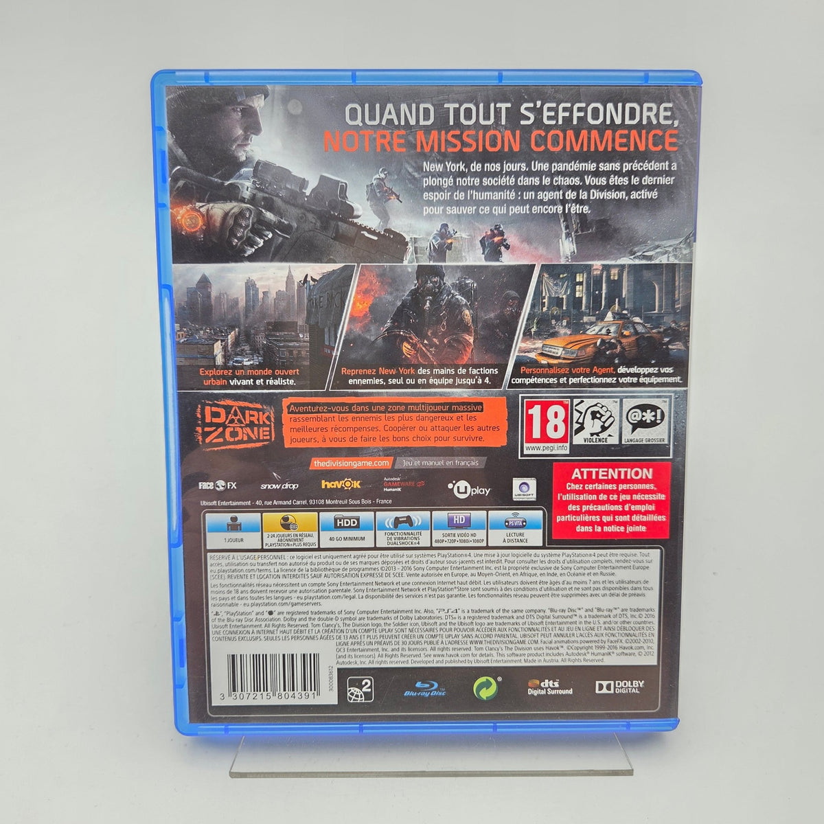 The Division - Playstation 4 - Strike Games