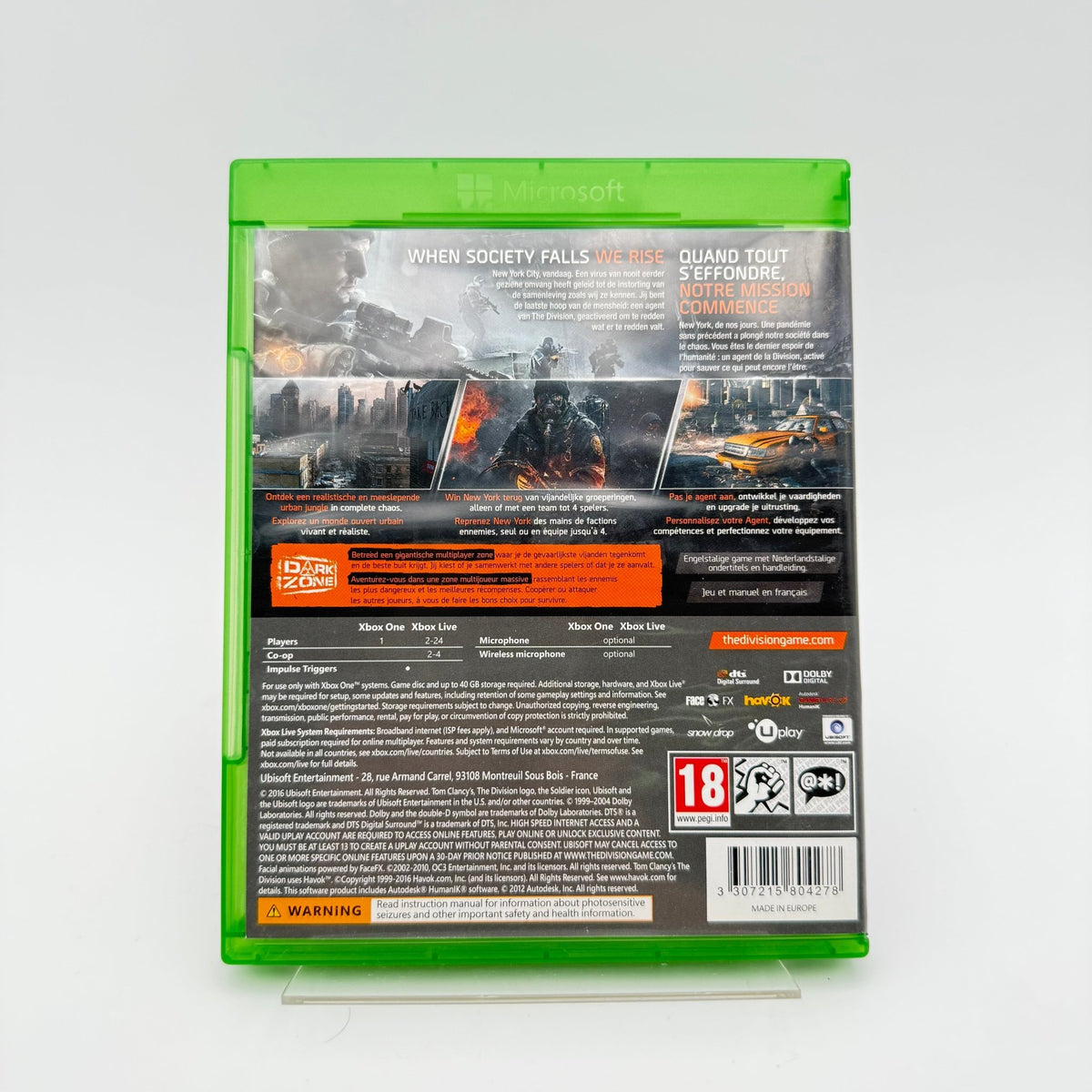 THE DIVISION - XBOX ONE - Strike Games