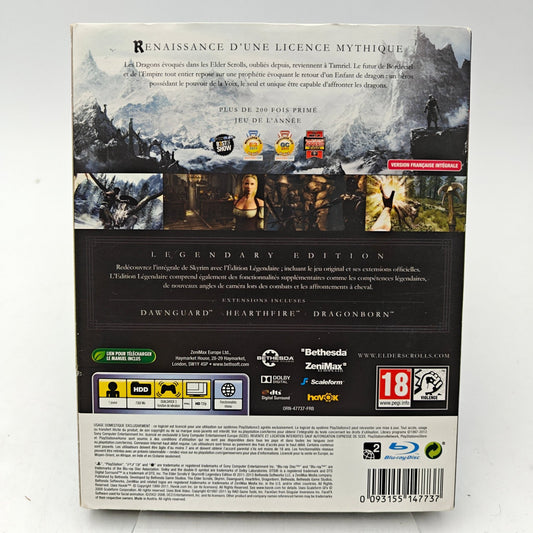 THE ELDER SCROLLS V: SKYRIM LEGENDARY EDITION - PLAYSTATION 3 - Strike Games