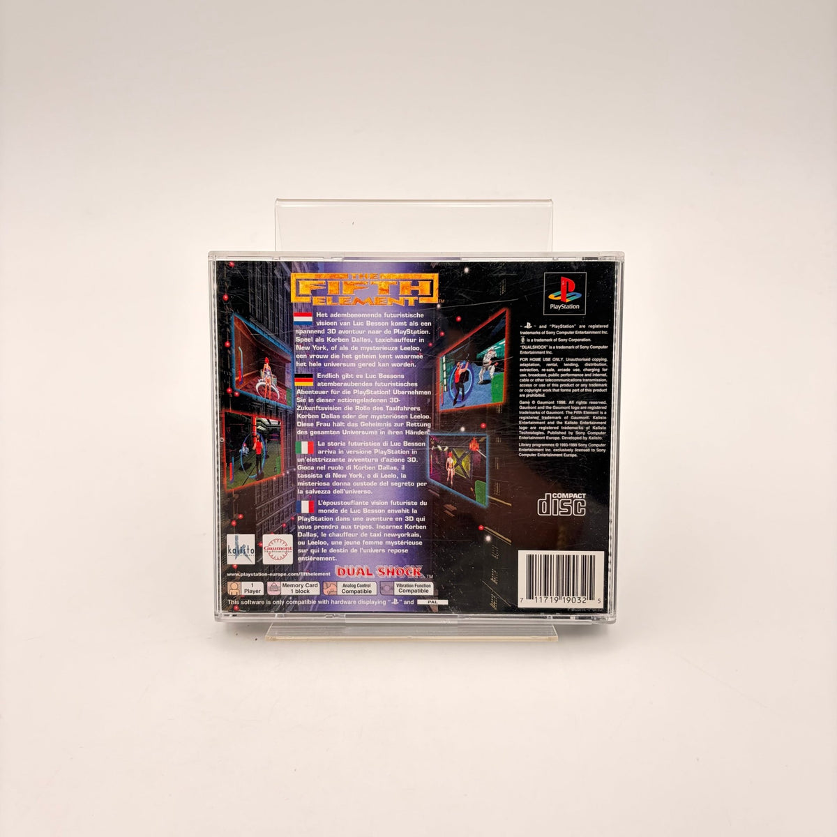 THE FIFTH ELEMENT - PLAYSTATION 1 - Strike Games