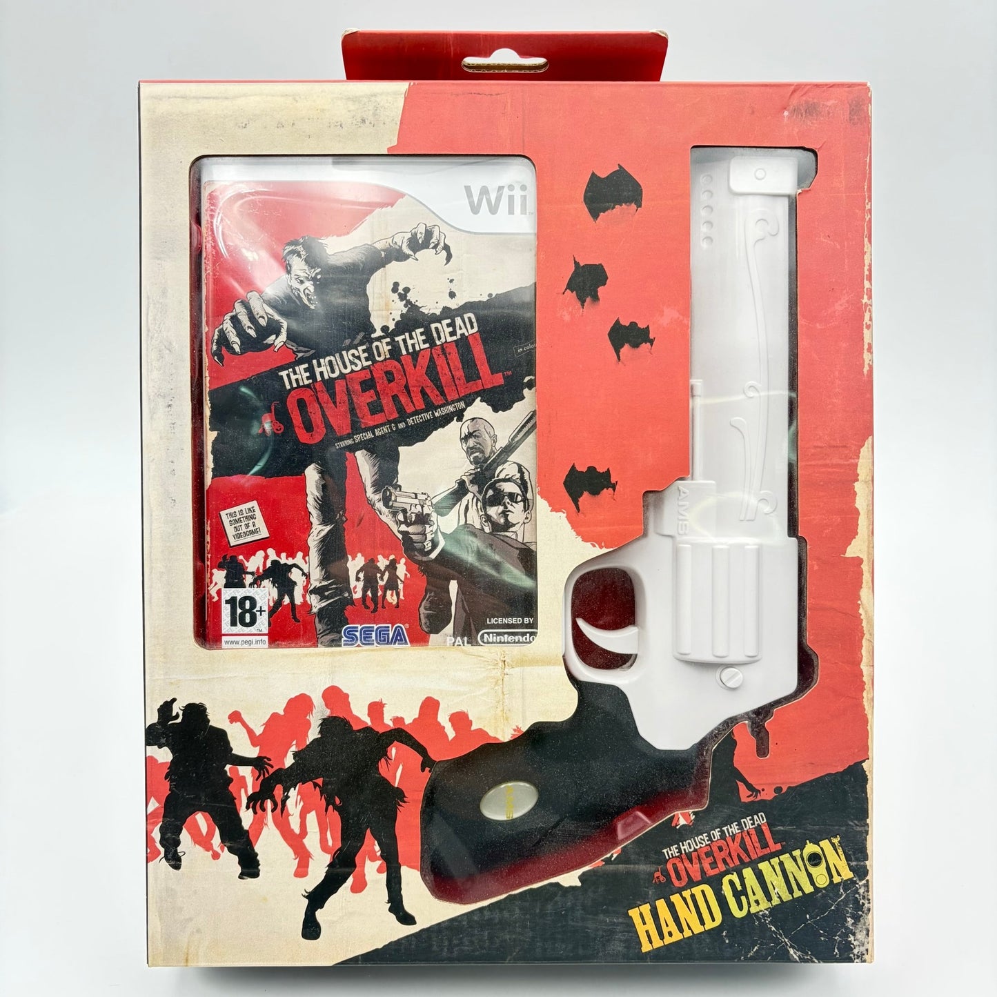 THE HOUSE OF THE DEAD OVERKILL HAND CANNON PACK - WII - Strike Games