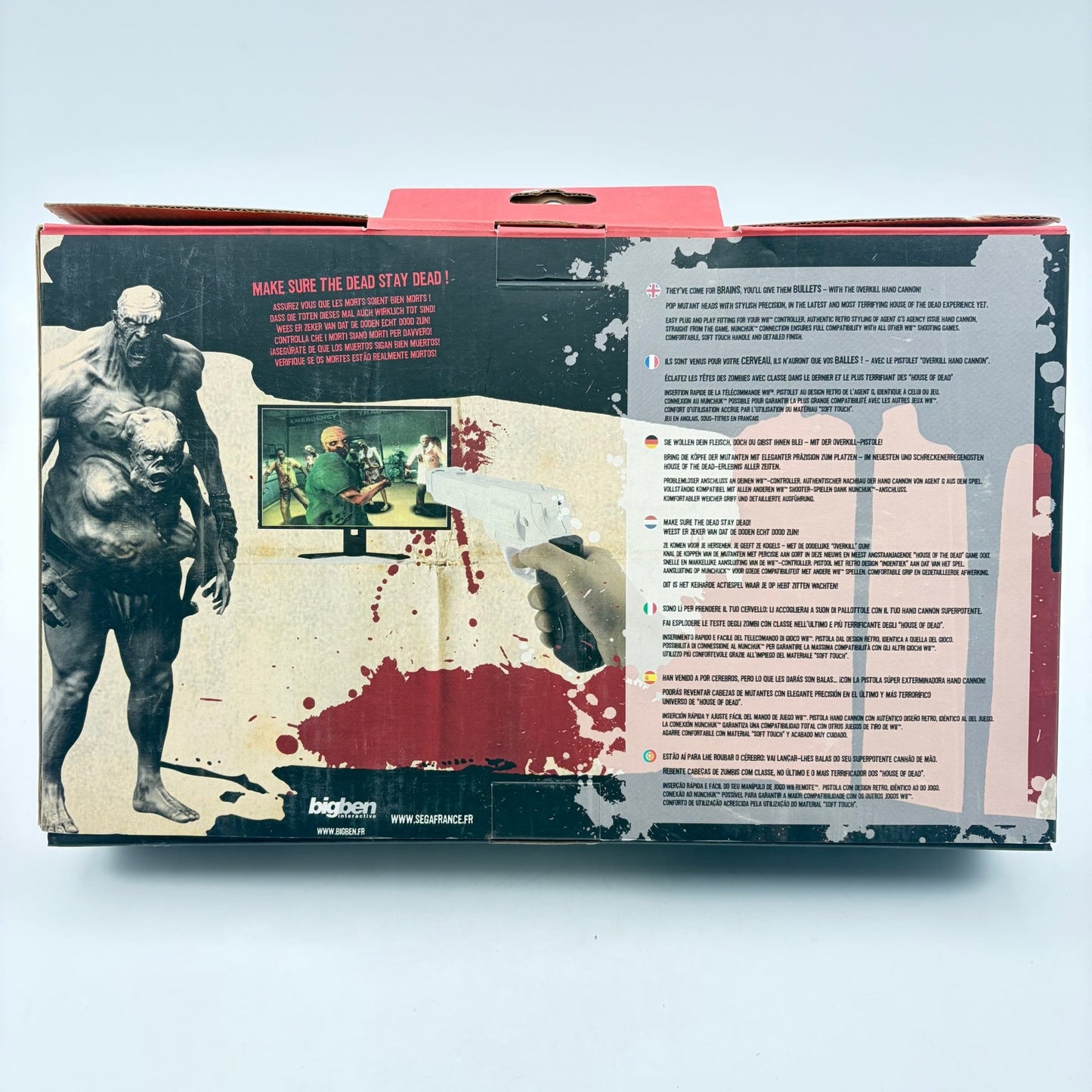 THE HOUSE OF THE DEAD OVERKILL HAND CANNON PACK - WII - Strike Games