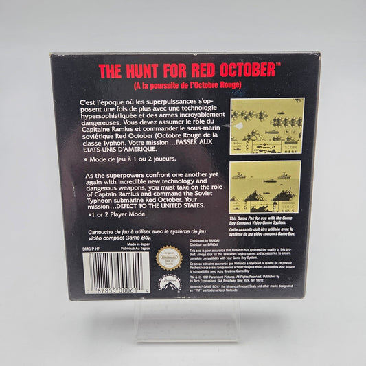 The Hunt For The Red October - Gameboy - Strike Games