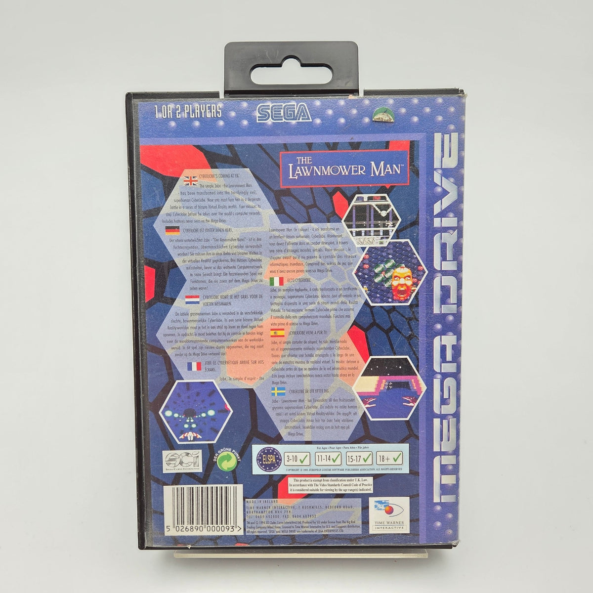 The Lawnmower Man - Mega Drive - Strike Games