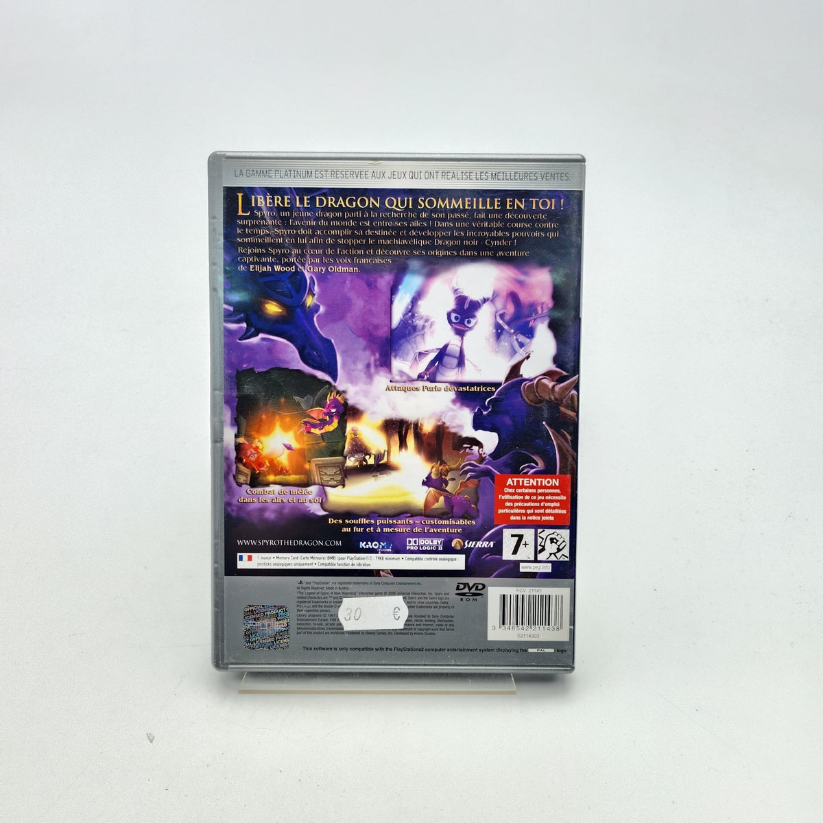 THE LEGEND OF SPYRO A NEW BEGINNING - PLAYSTATION 2 - Strike Games