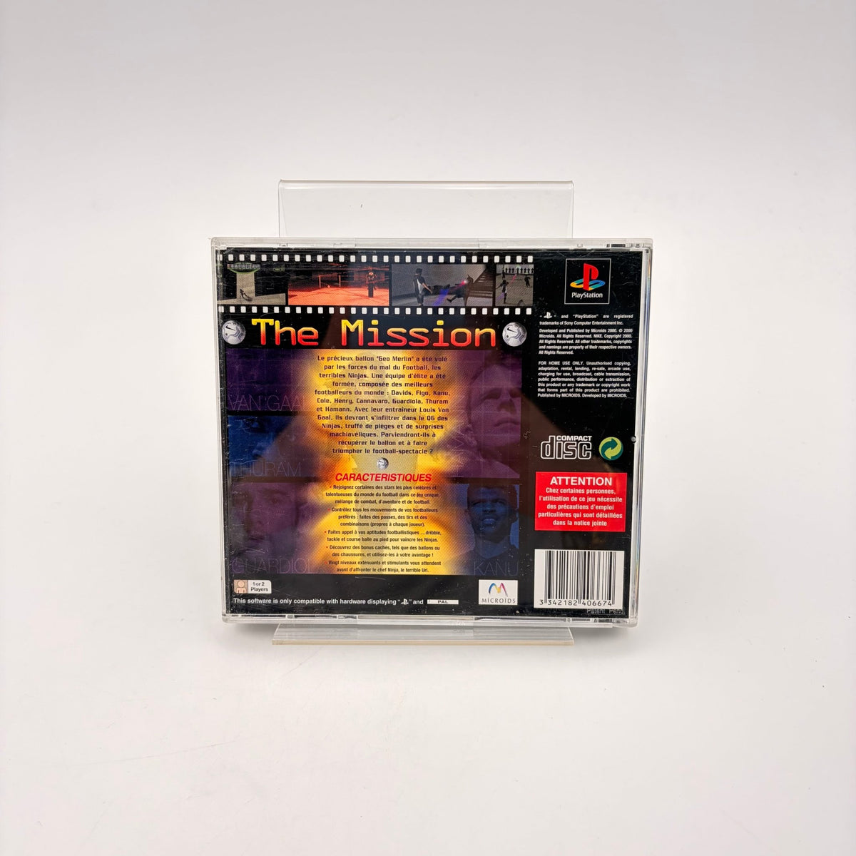 THE MISSION - PLAYSTATION 1 - Strike Games