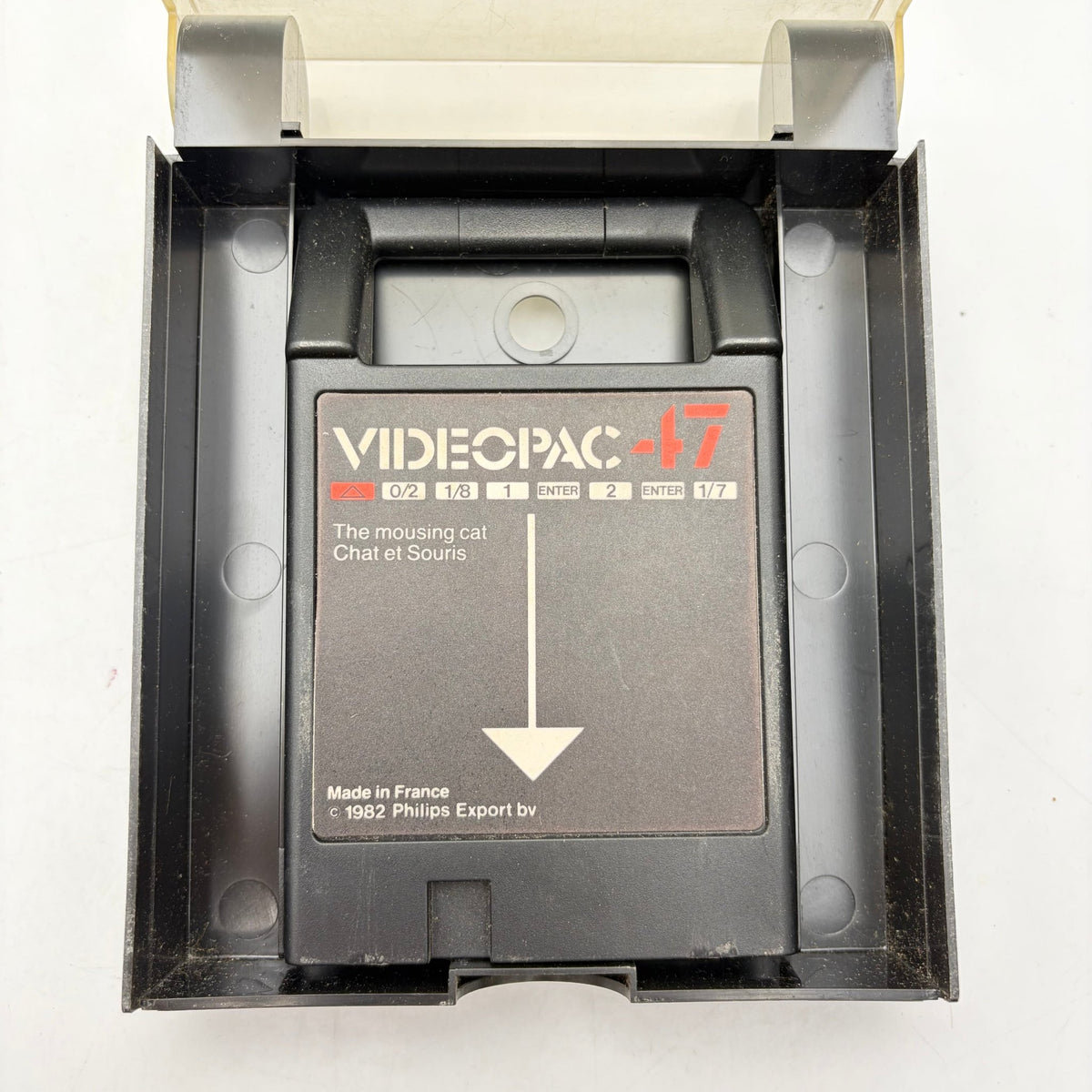 THE MOUSING CAT (VIDEOPAC 47) - PHILIPS VIDEOPAC - Strike Games