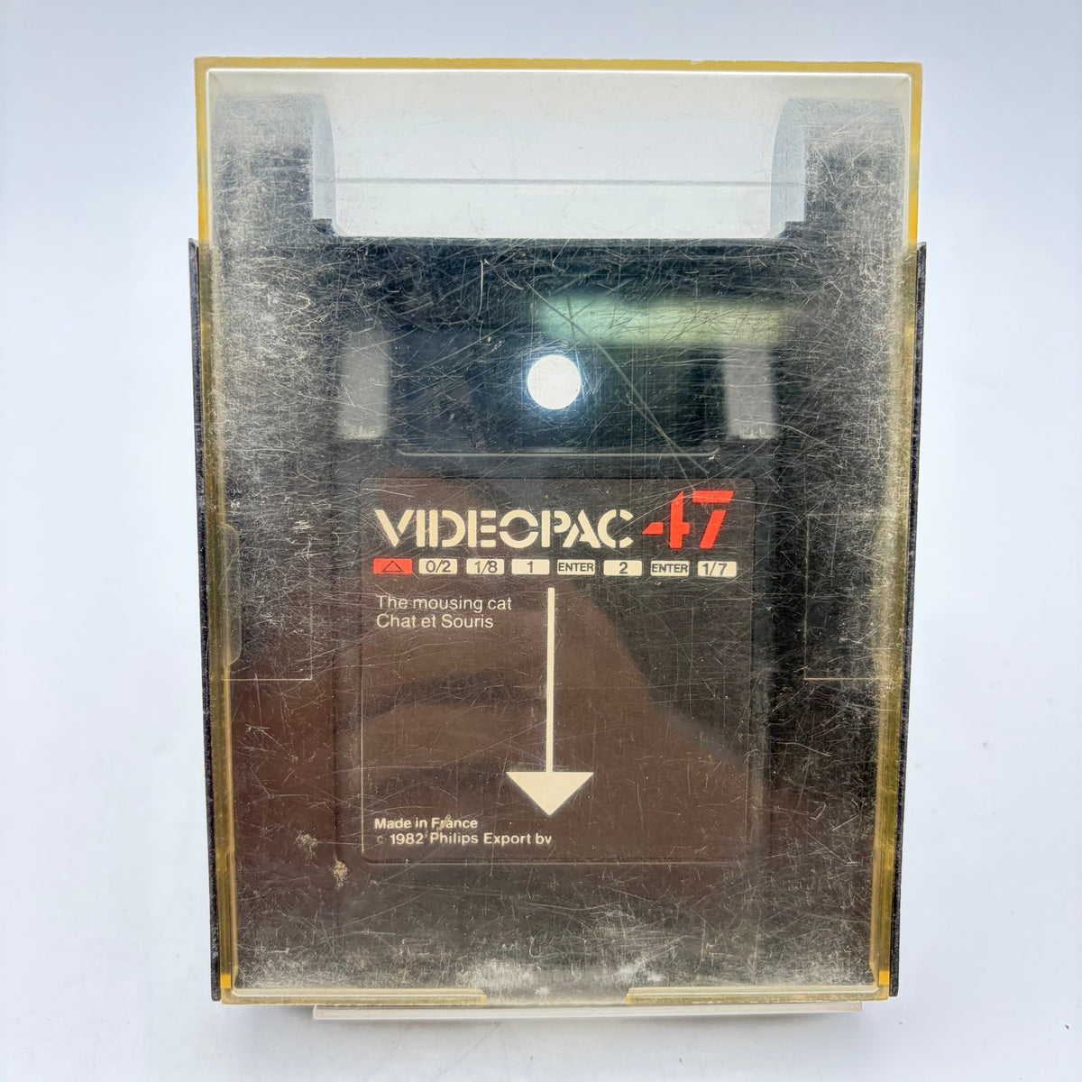THE MOUSING CAT (VIDEOPAC 47) - PHILIPS VIDEOPAC - Strike Games