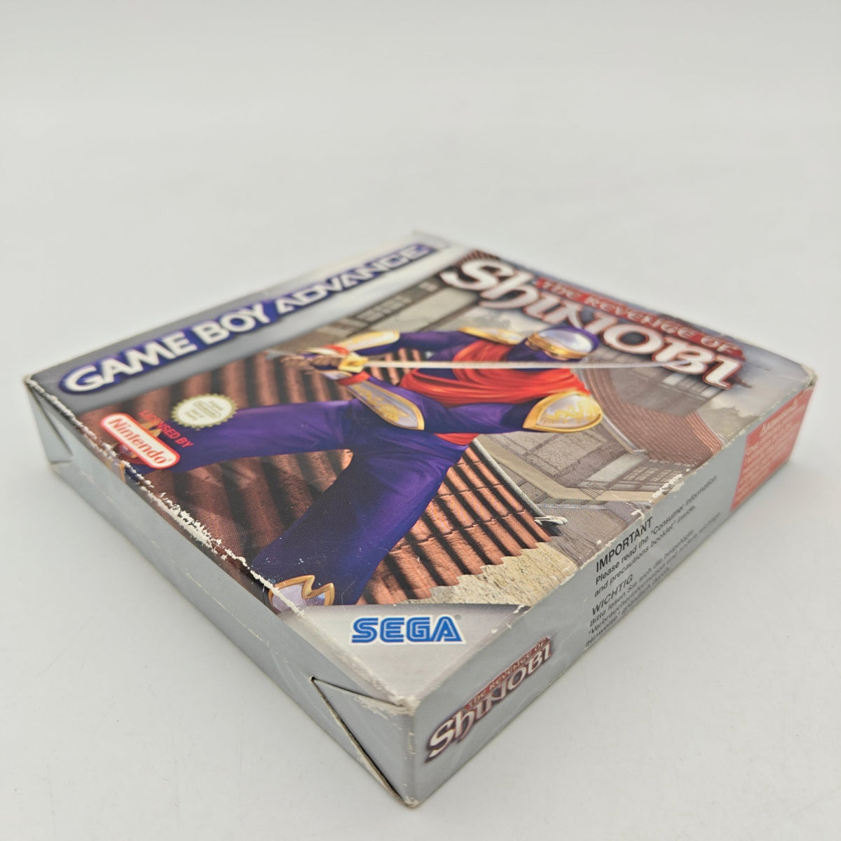 THE REVENGE OF SHINOBI - GAMEBOY ADVANCE - Strike Games