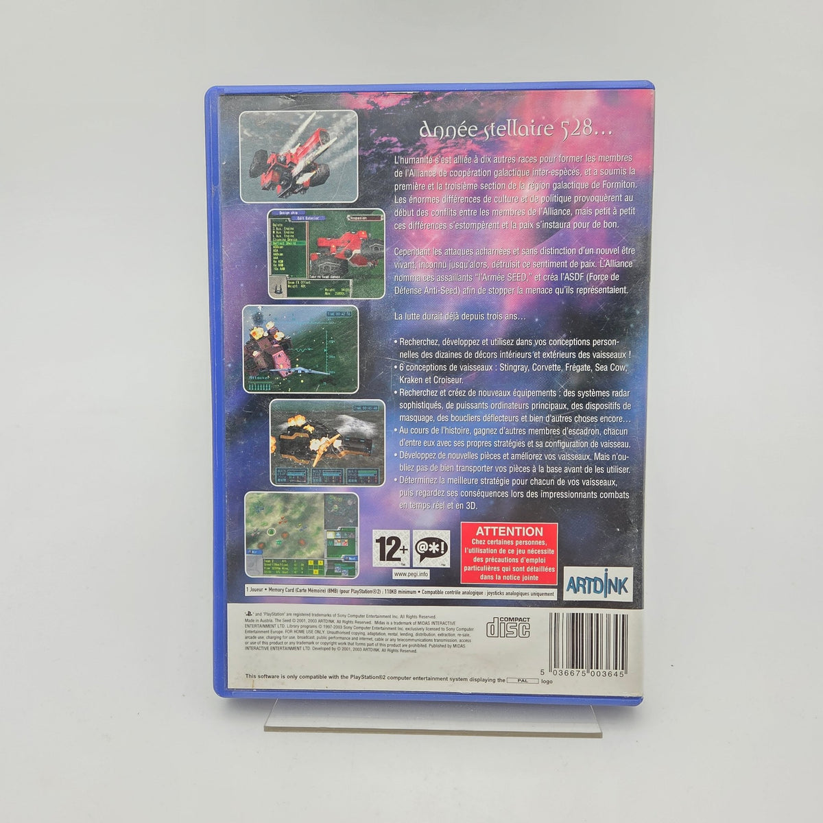 The Seed War Zone - Playstation 2 - Strike Games