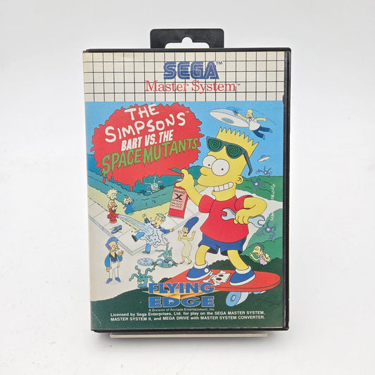 The Simpsons Bart vs The Space Mutants - Master System - Strike Games