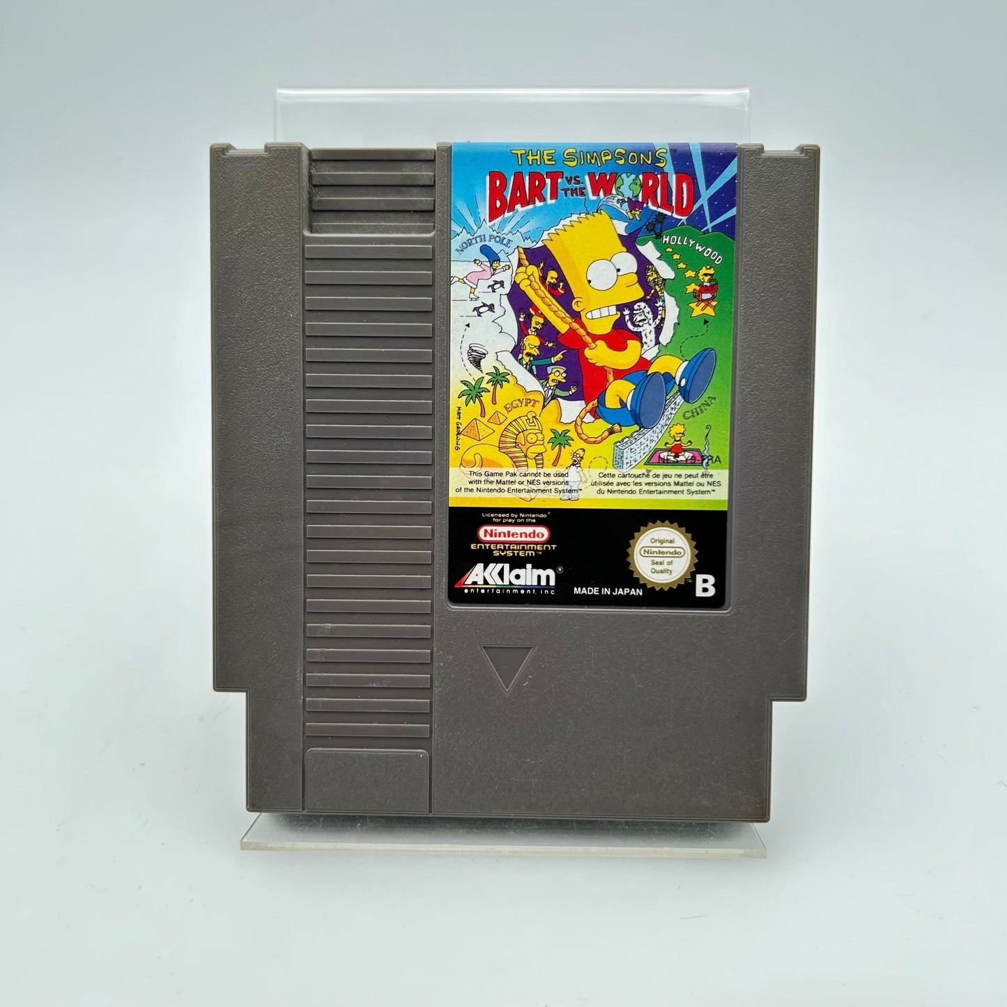THE SIMPSONS BART VS THE WORLD - NES - Strike Games