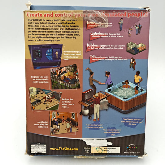 THE SIMS - PC BIG BOX - Strike Games