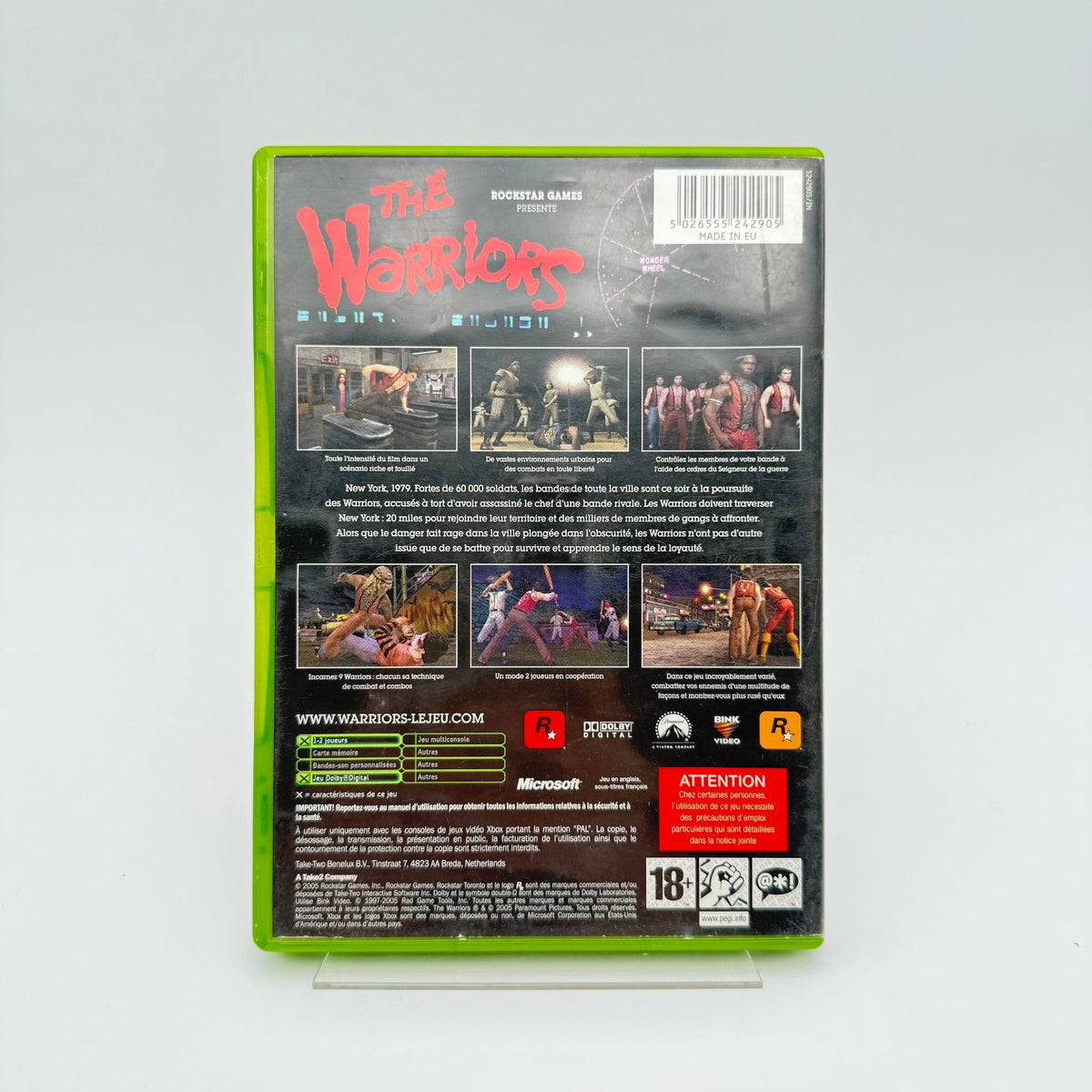 THE WARRIORS - XBOX - Strike Games