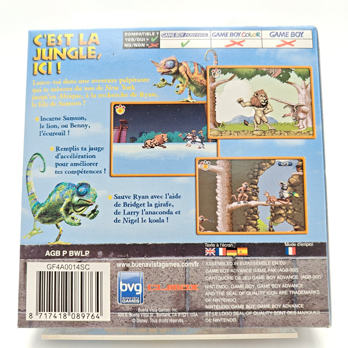 THE WILD - GAMEBOY ADVANCE - Strike Games