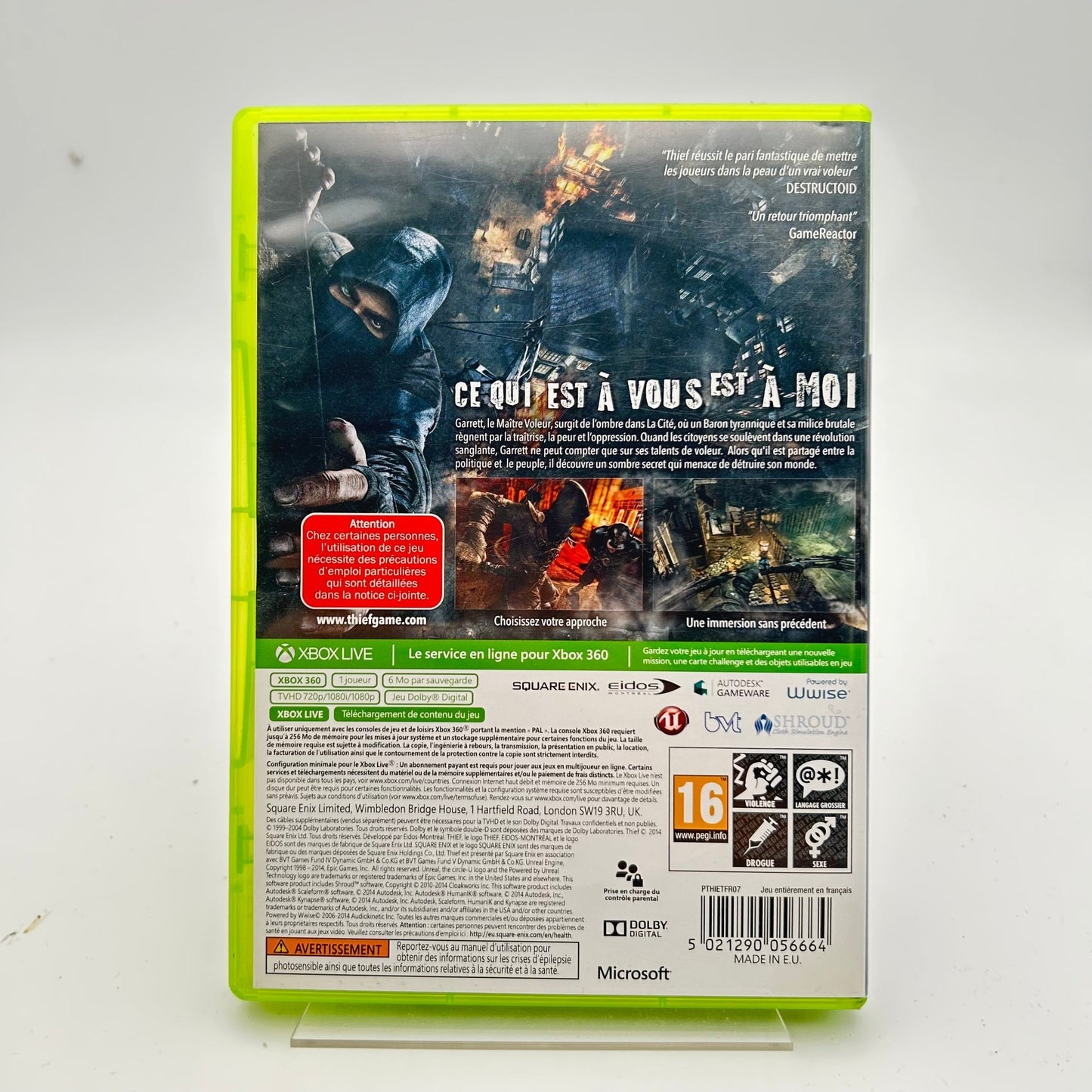 THIEF - XBOX 360 - Strike Games
