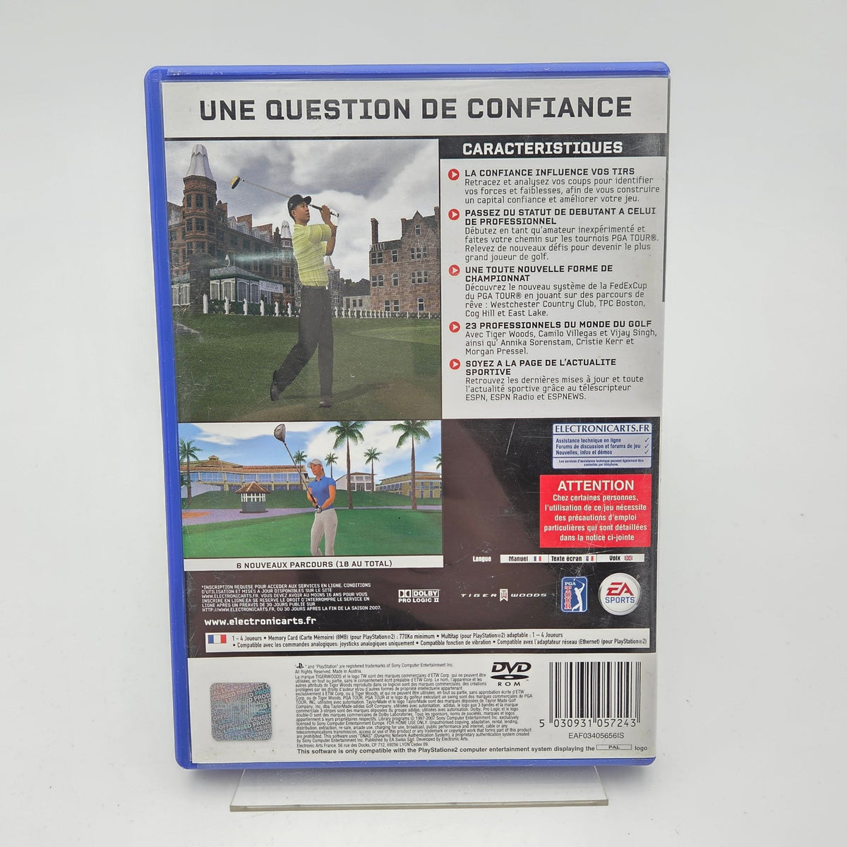 TIGER WOODS PGA TOUR 08 - PLAYSTATION 2 - Strike Games