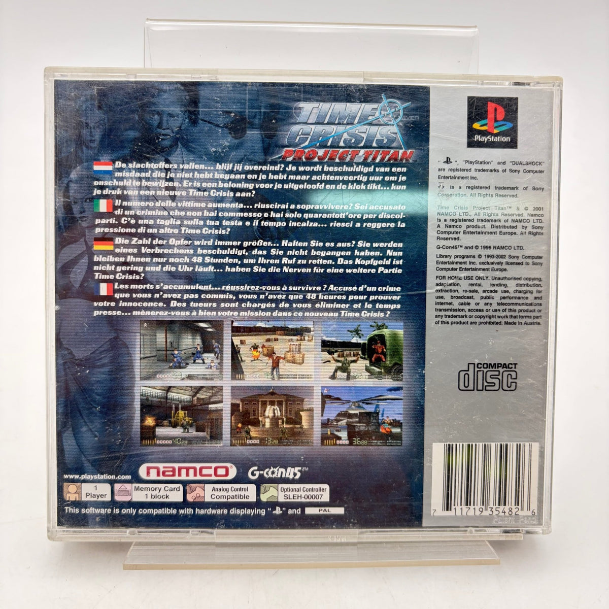 TIME CRISIS: PROJECT TITAN - PLAYSTATION 1 - Strike Games