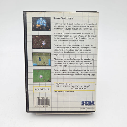 Time Soldiers - Master System - Strike Games