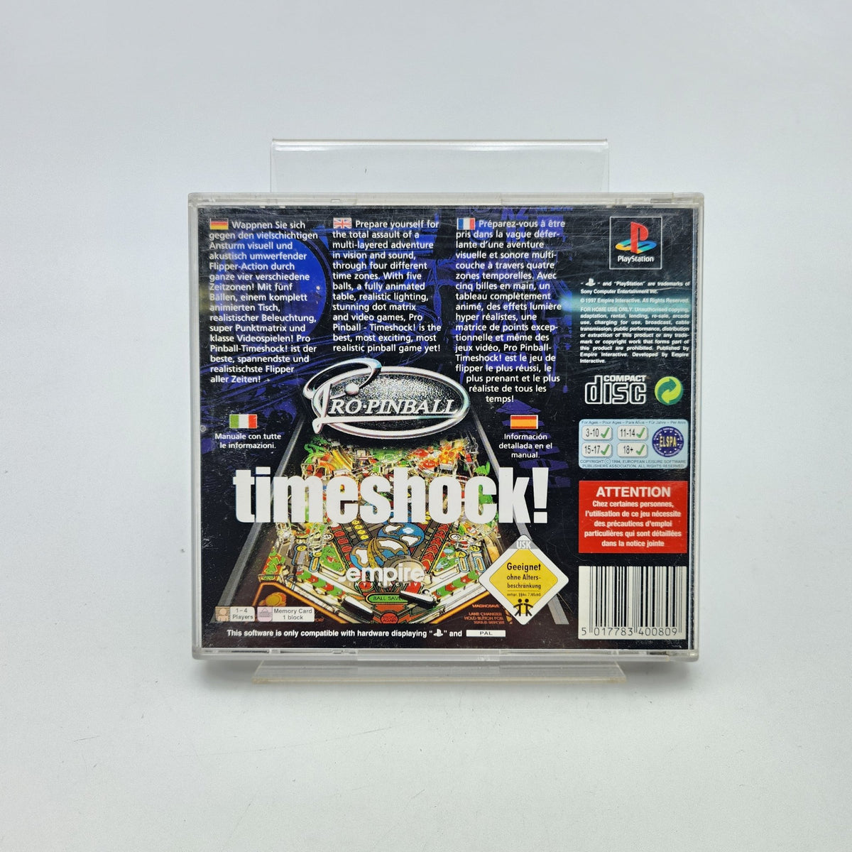 TIMESHOCK! - PLAYSTATION 1 - Strike Games