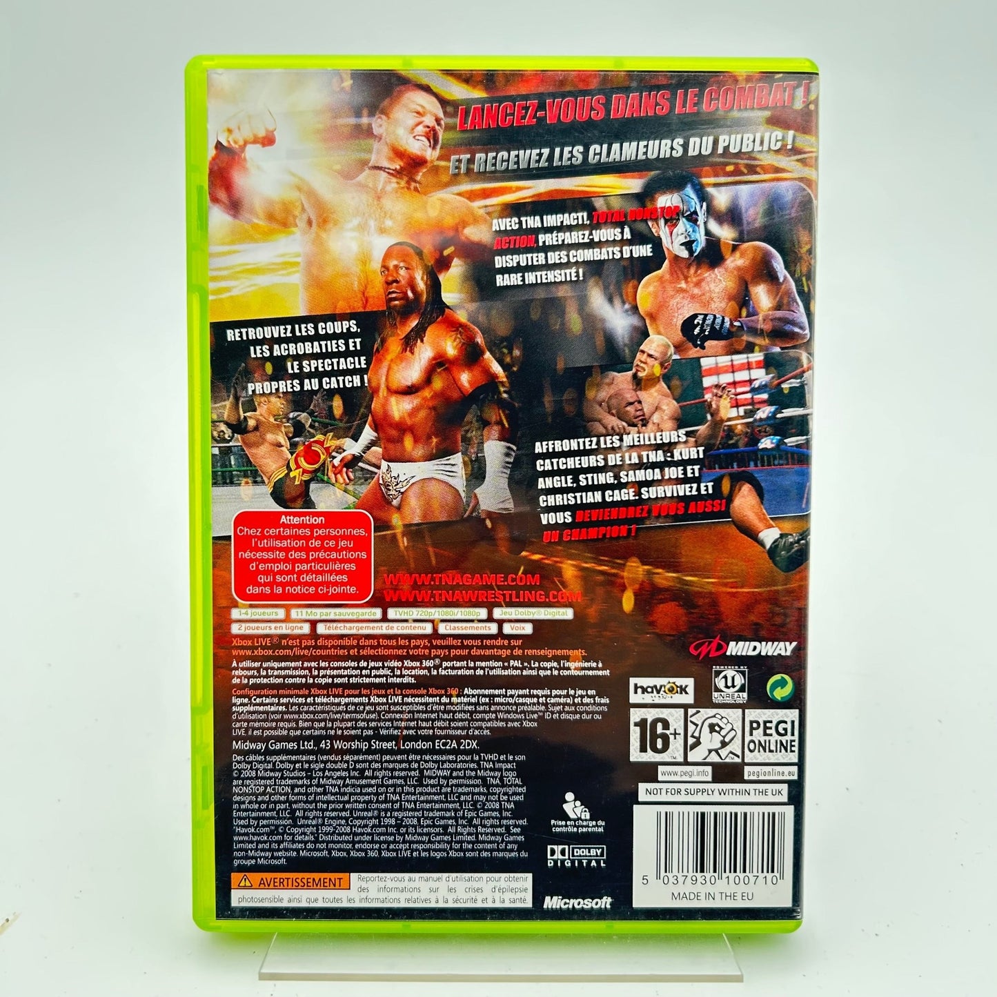TNA IMPACT - XBOX 360 - Strike Games