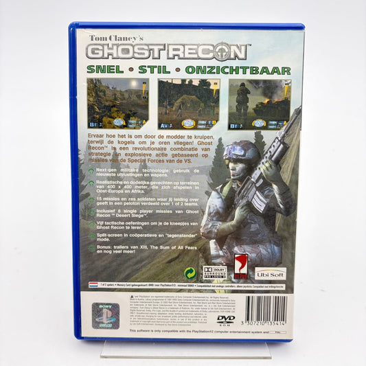 TOM CLANCY'S GHOST RECON - PLAYSTATION 2 - Strike Games