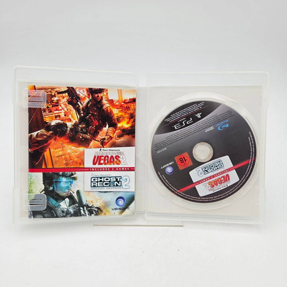 TOM CLANCY'S RAINBOW SIX VEGAS 2 / GHOST RECON ADVANCED WARFIGHTER 2 - PLAYSTATION 3 - Strike Games