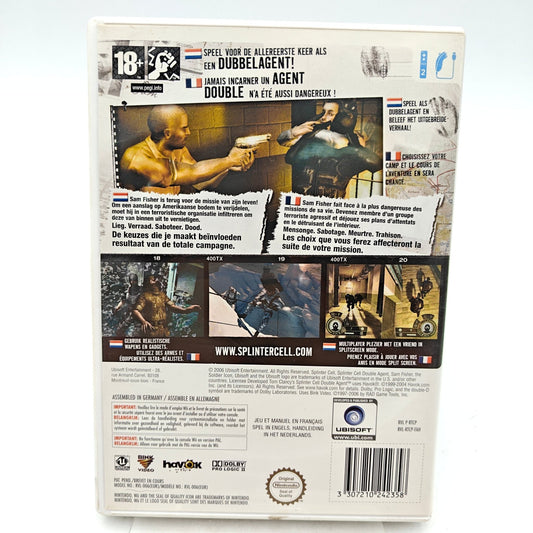 TOM CLANCY'S SPLINTER CELL: DOUBLE AGENT - NINTENDO WII - Strike Games