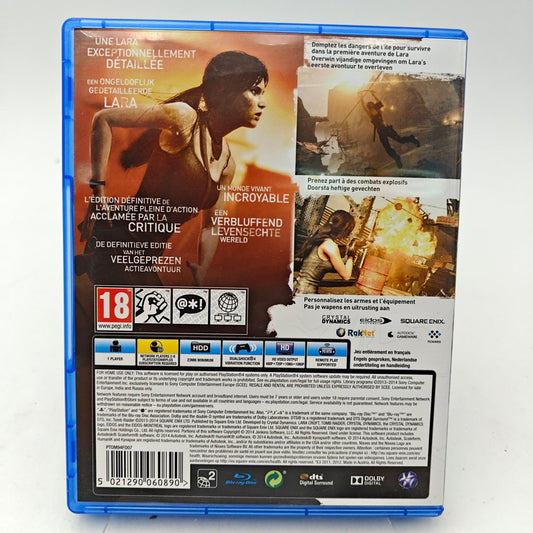 TOMB RAIDER: DEFINITIVE EDITION - PLAYSTATION 4 - Strike Games