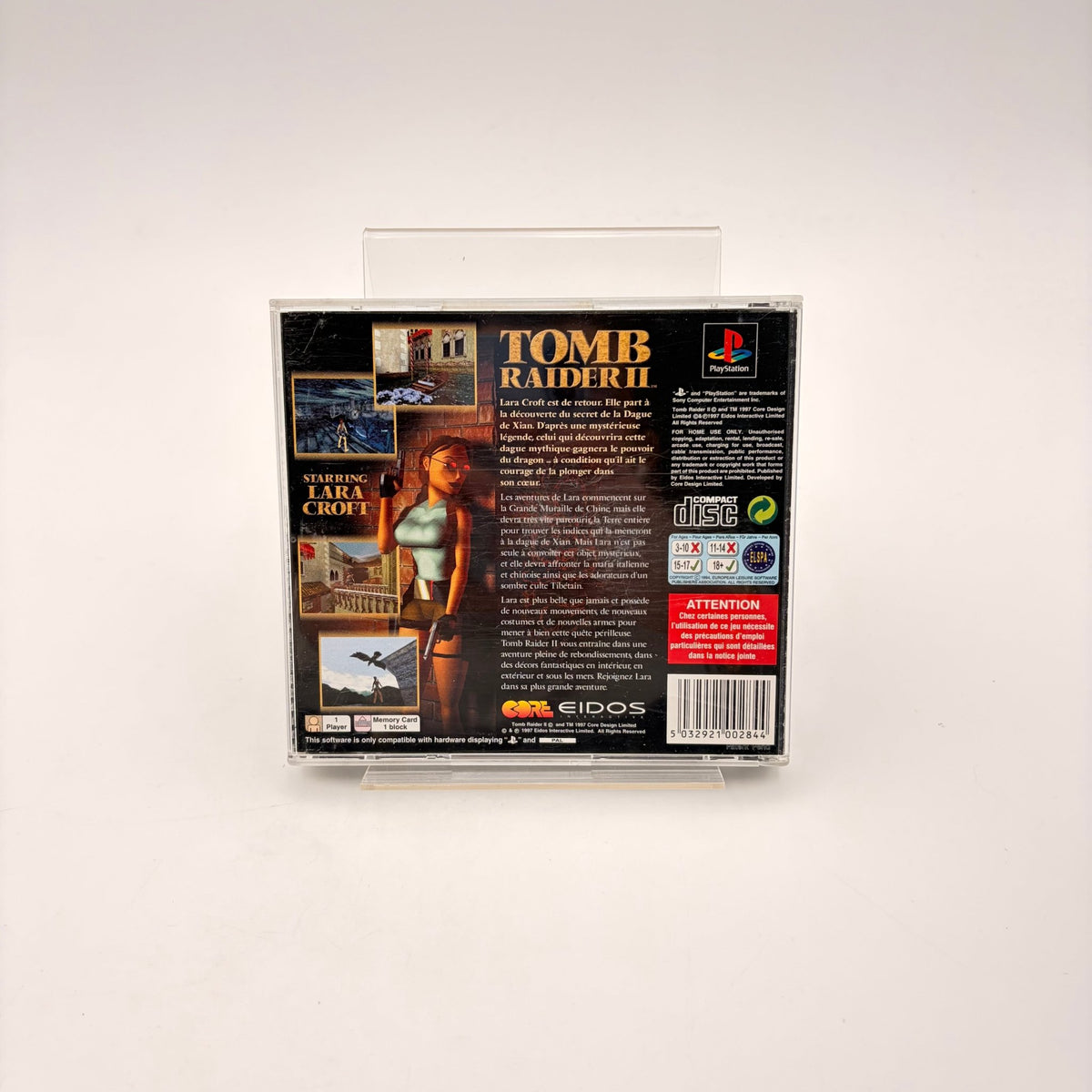TOMB RAIDER II - PLAYSTATION 1 - Strike Games
