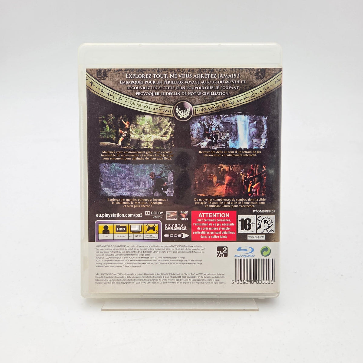 TOMB RAIDER UNDERWORLD - PLAYSTATION 3 - Strike Games