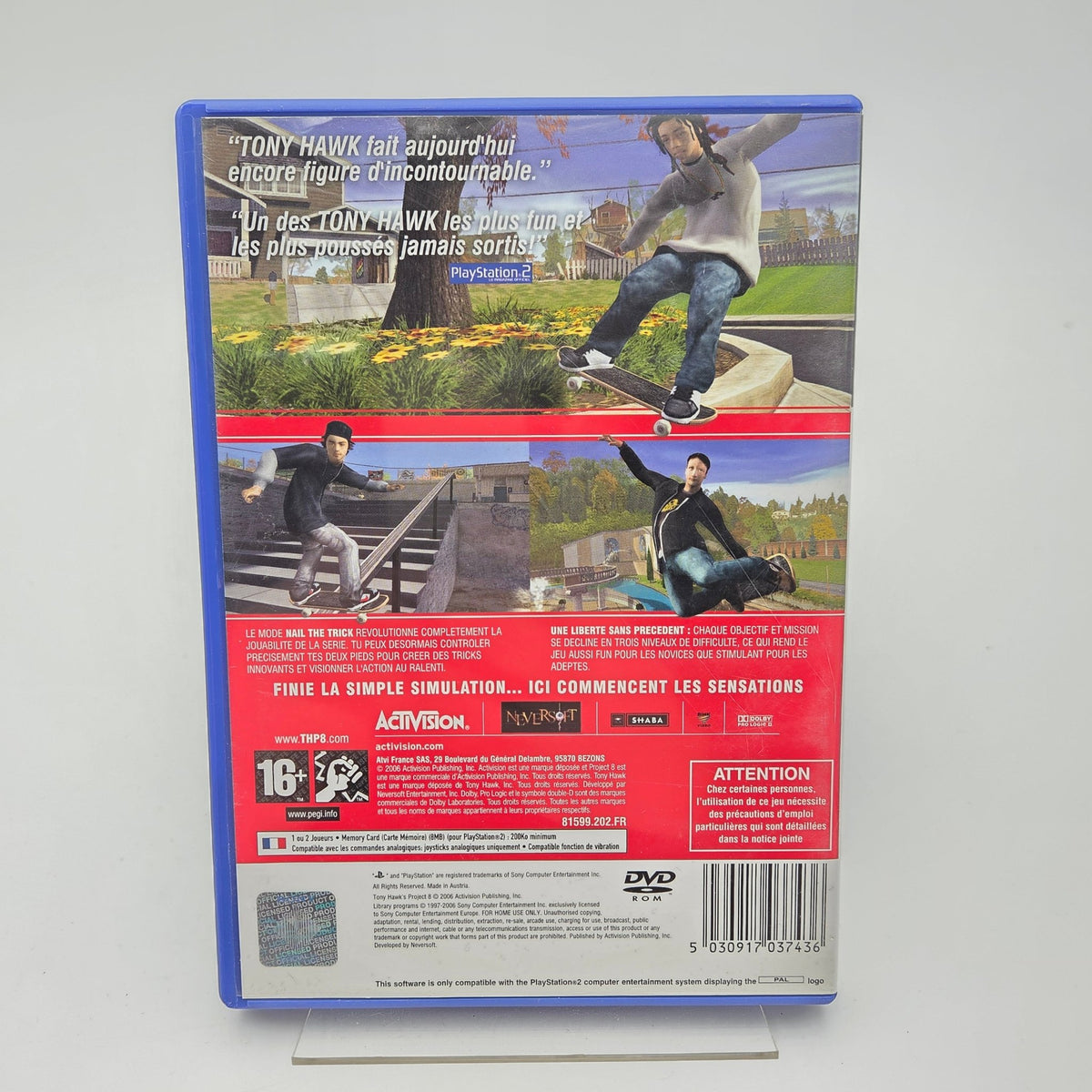 TONY HAWK'S PROJECT 8 - PLAYSTATION 2 - Strike Games