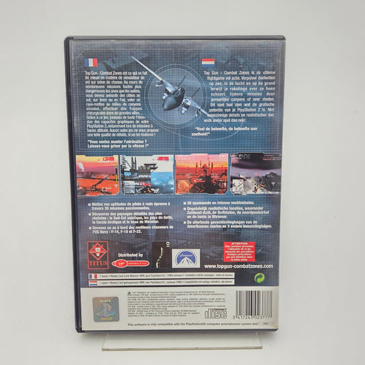 TOP GUN COMBAT ZONES - PLAYSTATION 2 - Strike Games