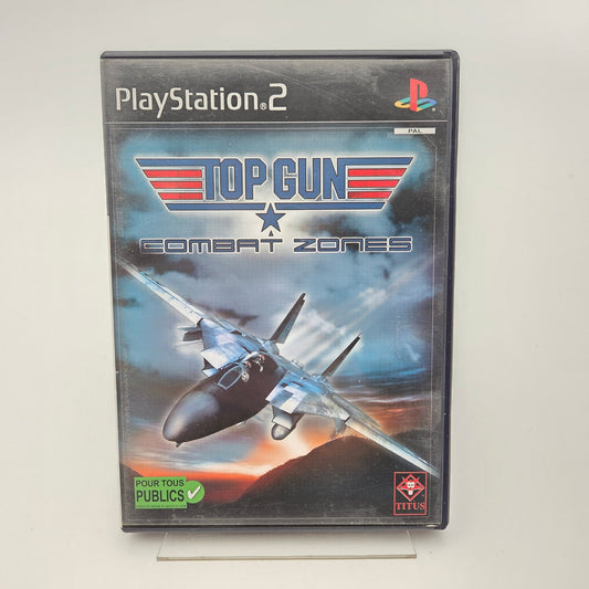 TOP GUN COMBAT ZONES - PLAYSTATION 2 - Strike Games