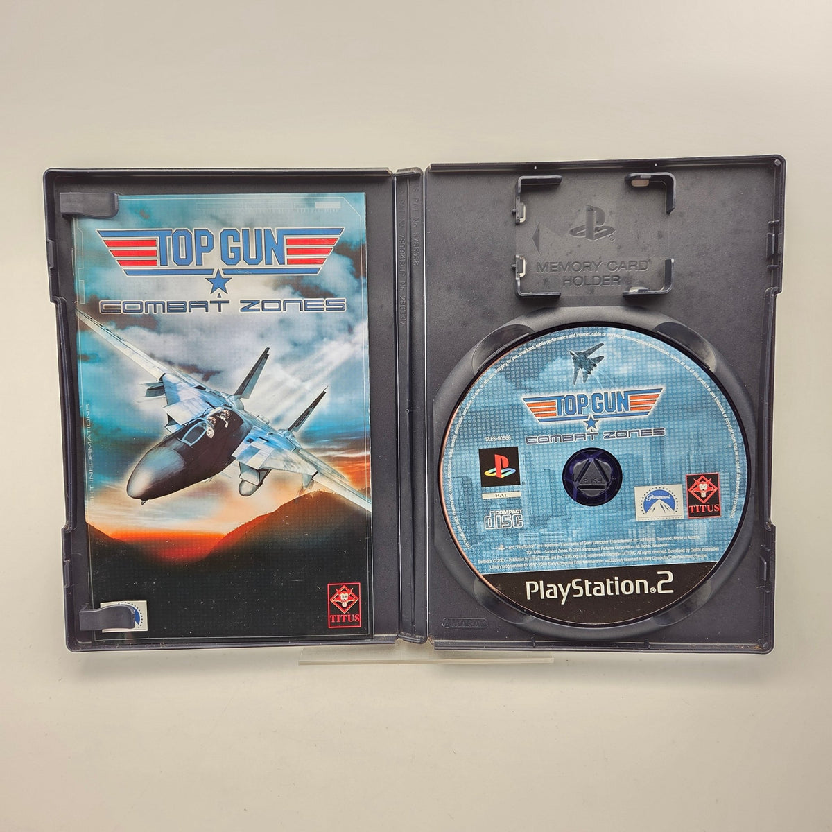TOP GUN COMBAT ZONES - PLAYSTATION 2 - Strike Games