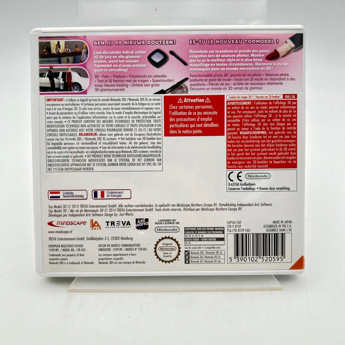 TOP MODEL 3D - NINTENDO 3DS - Strike Games