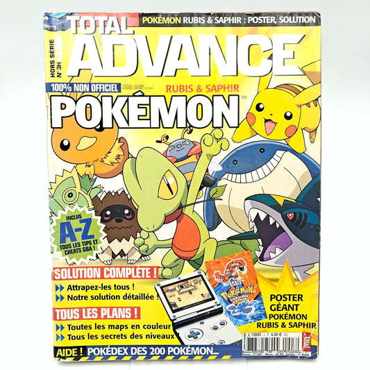 TOTAL ADVANCE NUMERO 3H - MAGAZINE JEUX VIDEO - Strike Games