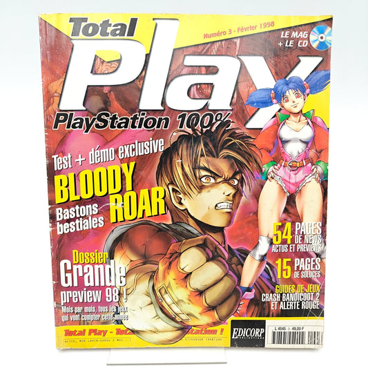 TOTAL PLAY NUMERO 3 - MAGAZINE JEUX VIDEO - Strike Games