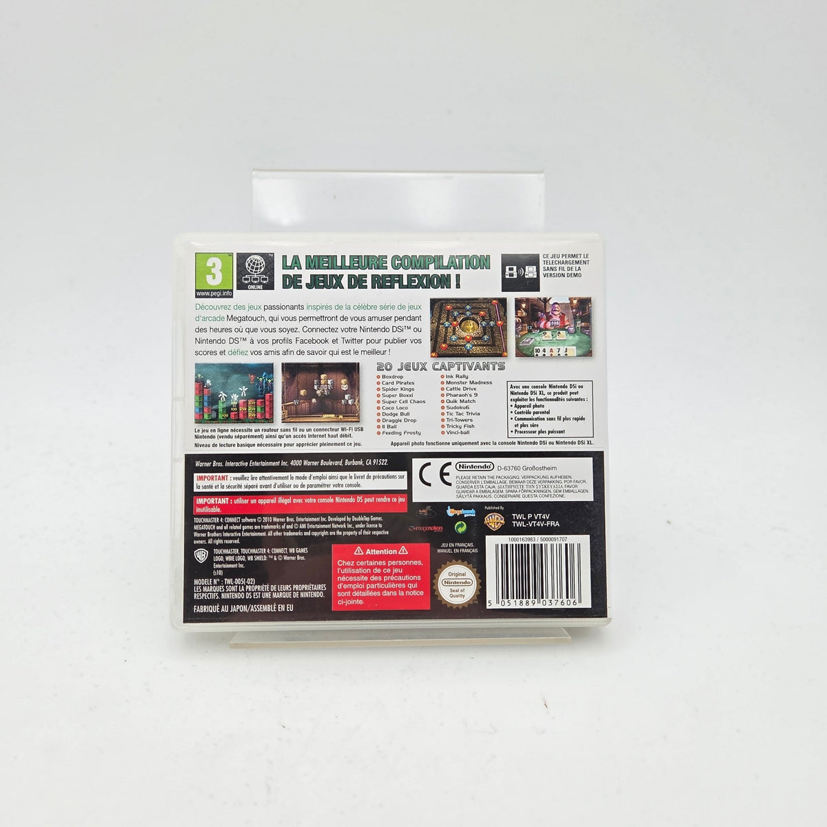 TOUCHMASTER 4 CONNECT - NINTENDO DS - Strike Games