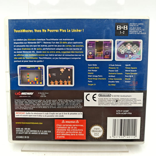 TOUCHMASTER - NINTENDO DS - Strike Games