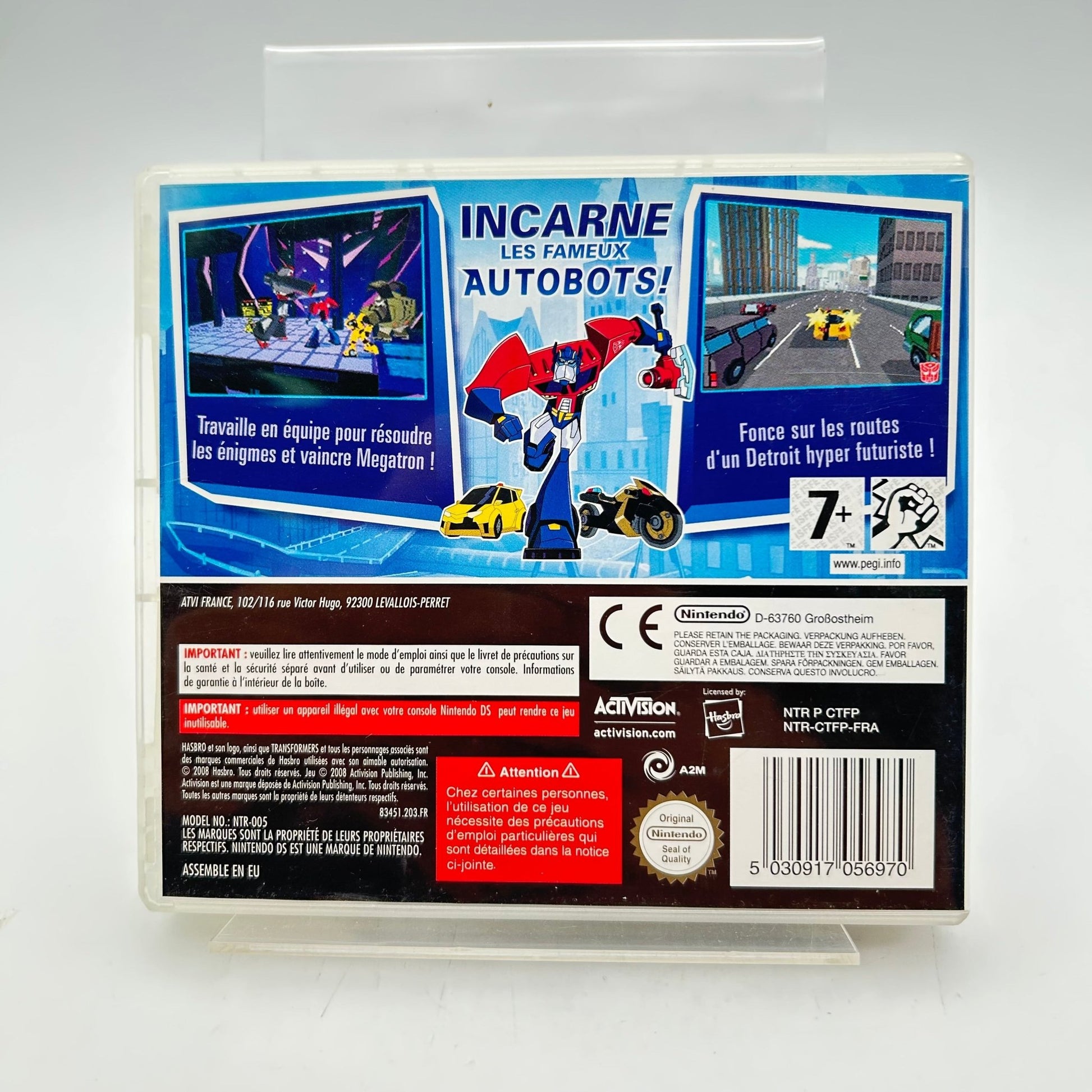 TRANSFORMERS ANIMATED - NINTENDO DS - Strike Games