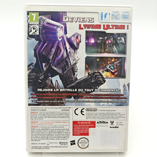 TRANSFORMERS AVENTURES SUR CYBERTRON - NINTENDO WII - Strike Games