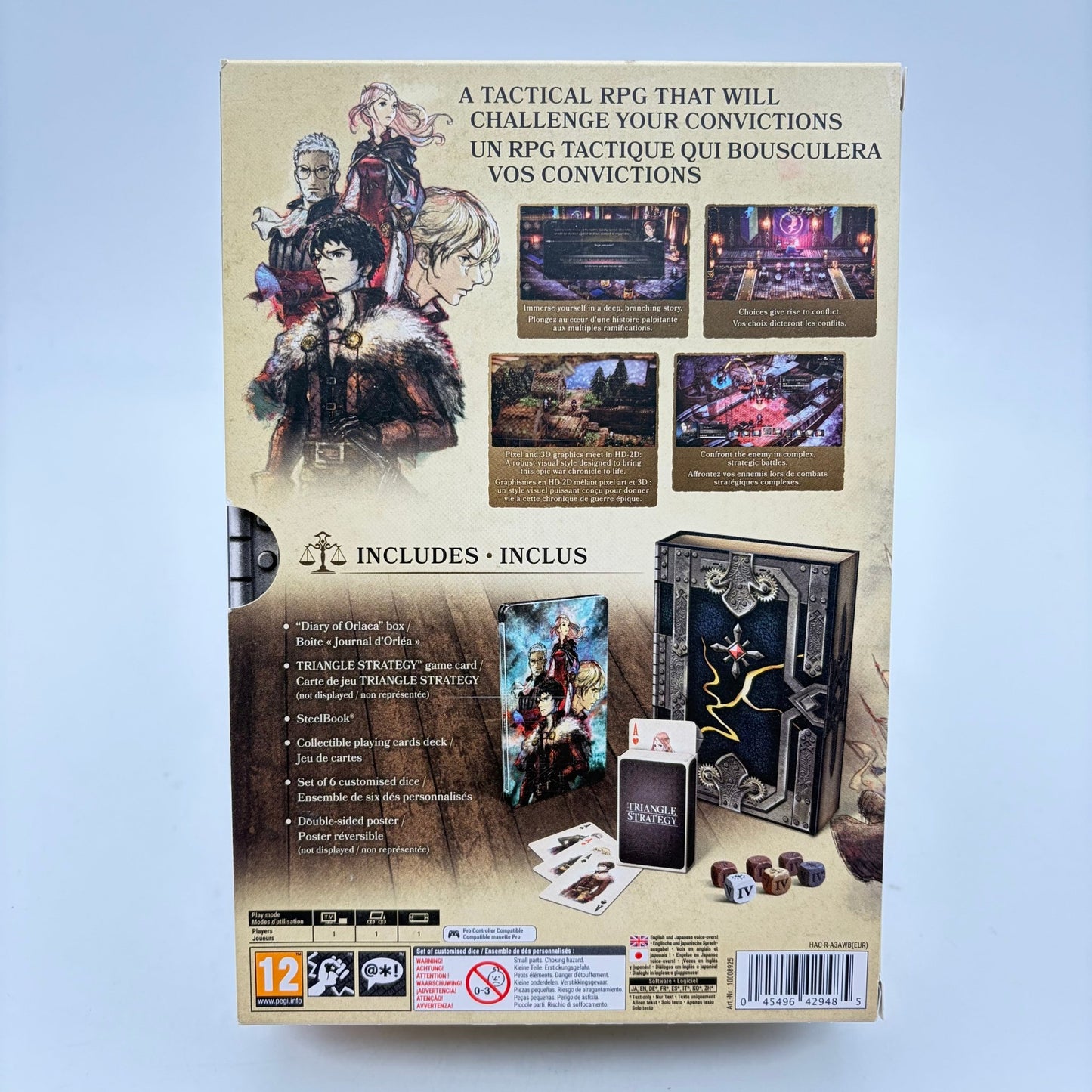 TRIANGLE STRATEGY – TACTICIAN'S LIMITED EDITION - SWITCH - Strike Games