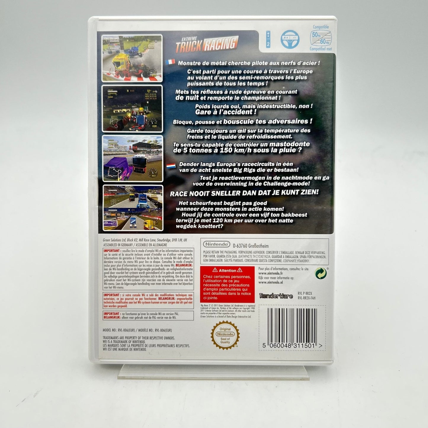TRUCK RACING - WII - Strike Games