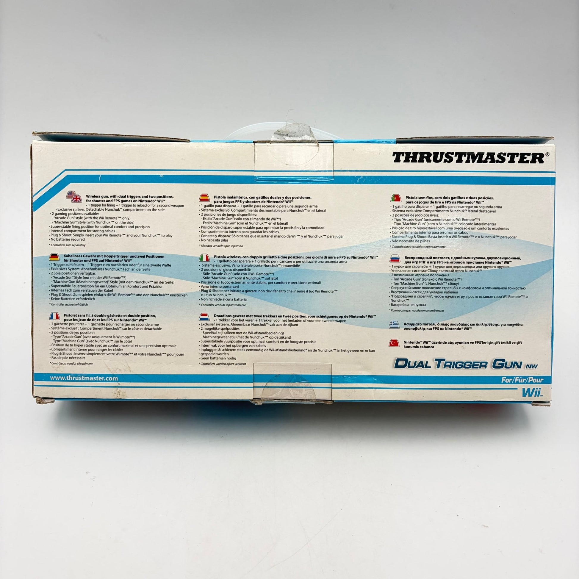 TRUSTMASTER DUAL TRIGGER GUN - WII - Strike Games