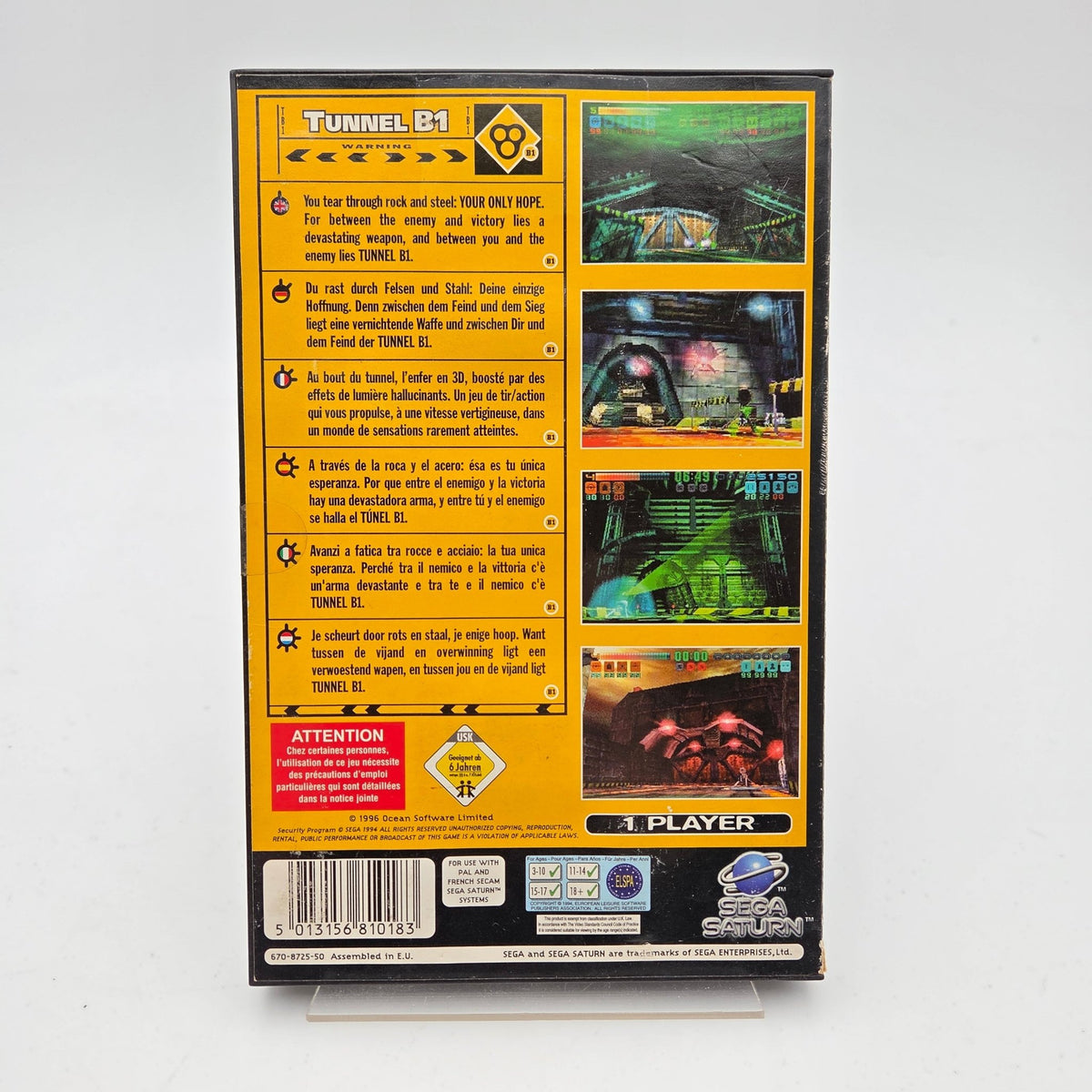 Tunnel B1 - Saturn - Strike Games