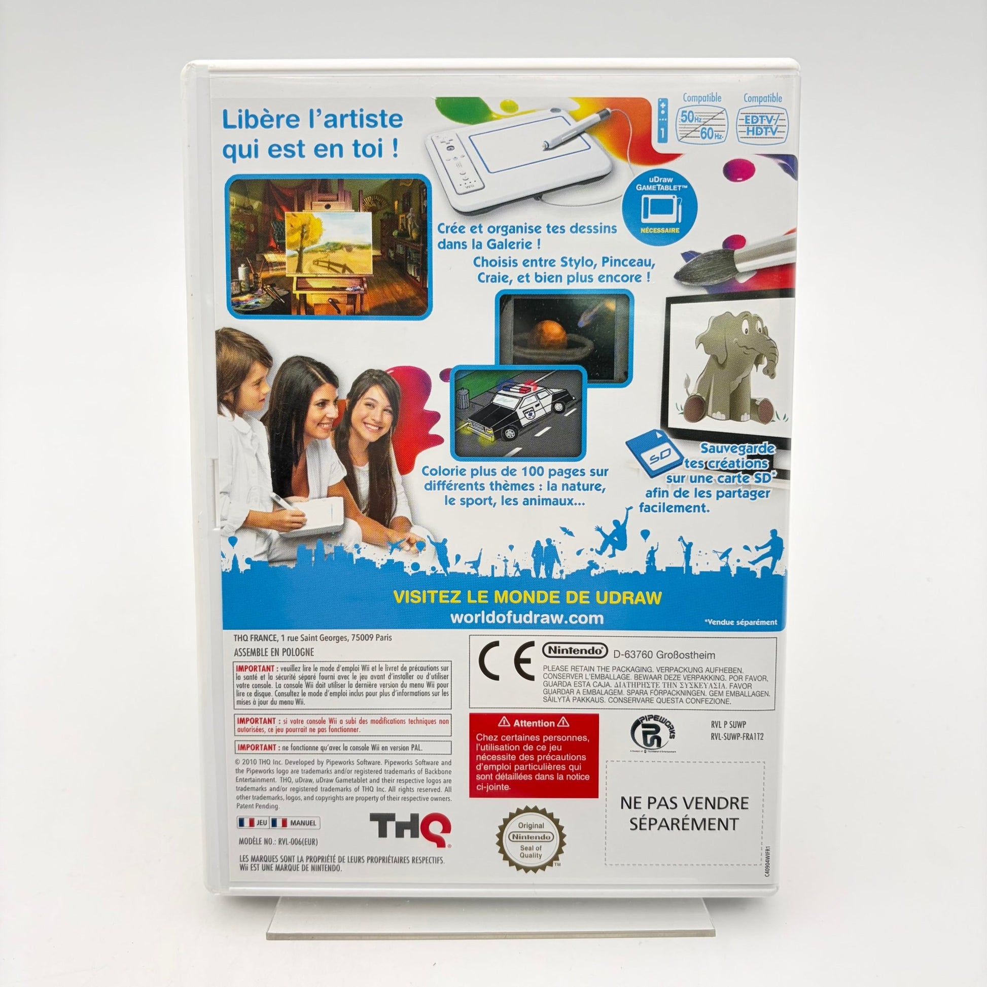 U DRAW GAME TABLET - WII - Strike Games