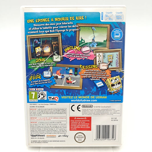 UDRAW : BOB L'EPONGE - NINTENDO WII - Strike Games