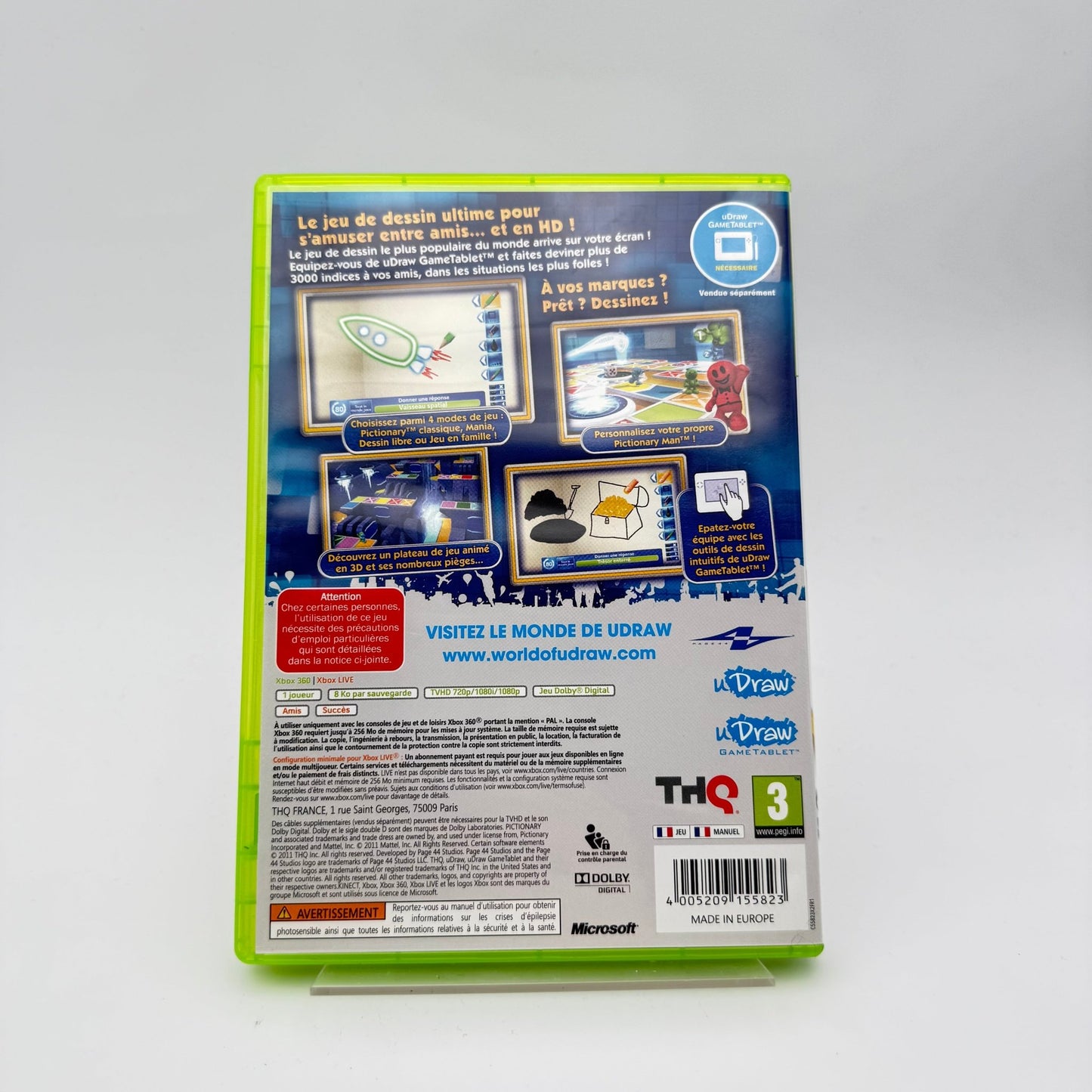 UDRAW PICTIONARY - XBOX 360 - Strike Games